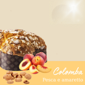 Colomba pesca e amaretto